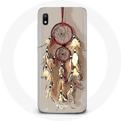 Coque - Samsung - Galaxy A10 - Attrape Rêve - Marron - Souple marron