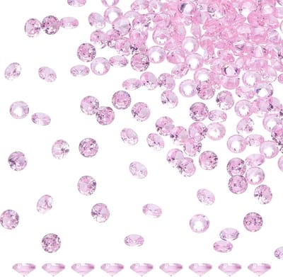 200 Stuks 3mm Ronde Roze Cubic Zirconia Steentjes - Facetgeslepen Rhinestones voor Sieraden, Ringen en Oorbellen DIY