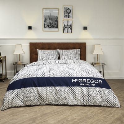 McGregor Roosevelt - Blauw Dekbedovertrek