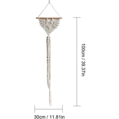 Jardinière suspendue gothique chauve-souris tissée, tapisserie suspendue, Pot Succulent, support de plante à Air, décoration de maison, amoureux des plantes, cadeaux d'ornement