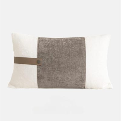 30X50CM Beige Sierkussenhoes Moderne Lichte Luxe Homestay Taillekussenhoes Decor Huis Decoratieve Kussensloop 30x50cm
