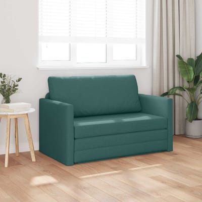 vidaXL - Slaapbank - Donkergroen - 124 - x - 71 - x - 78 - cm - Stof