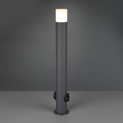 Trio Lighting Hoosic tuinpadverlichting met stopcontacten, antraciet
