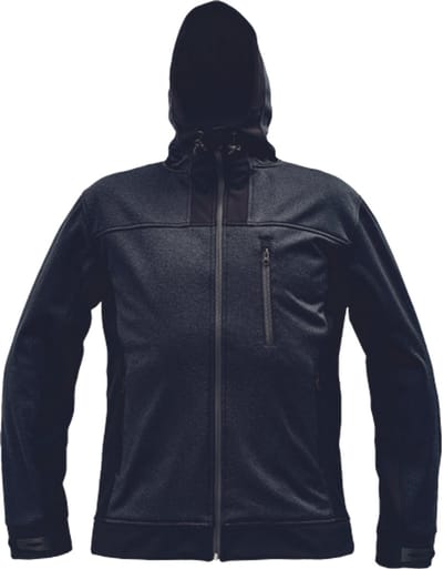 Cerva HUYER SOFTSHELL jas 03010582 - Zwart - S