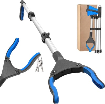Multifunctionele opvouwbare grijper 110 cm voor senioren en mensen met beperkte mobiliteit