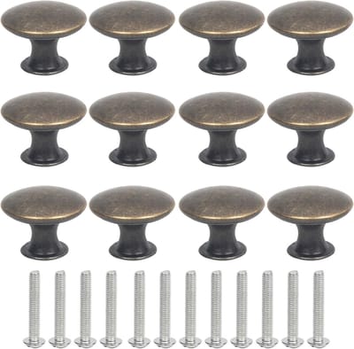 Decoratieve Keukenkast Knoppen en Ladehandgrepen - 12 Stuks in Blauw voor Dresser en Meubels