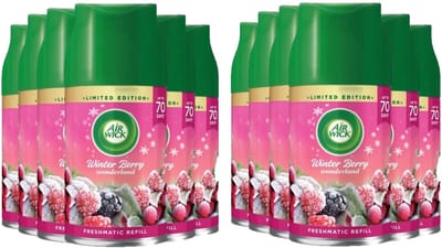 Air Wick Freshmatic Winter Berry Wonderland 12 x 250 ml Voordeelverpakking