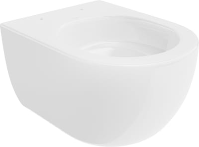 Mexen Carmen wc-misk Rimless Tornado, wit glanzend - 3388XX00T
