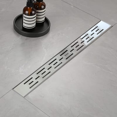 Italiaanse douchegoot - roestvrij staal - 80 cm
