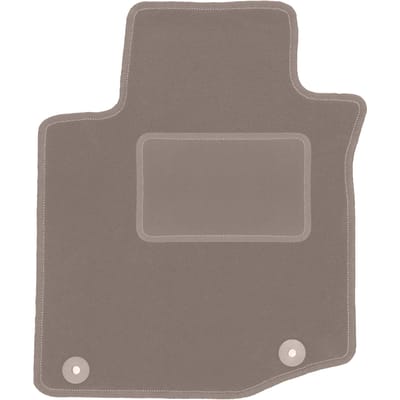Beige bestuurdersmat voor: Peugeot 107 hatchback (2005-2014)