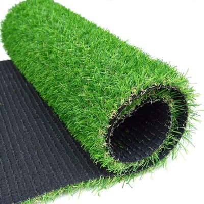 Kunstgras Tapijt - Synthetisch Gazon - Binnen Buiten Gebruik - Realistisch & Dik - 33 x 33 ft - Groen
