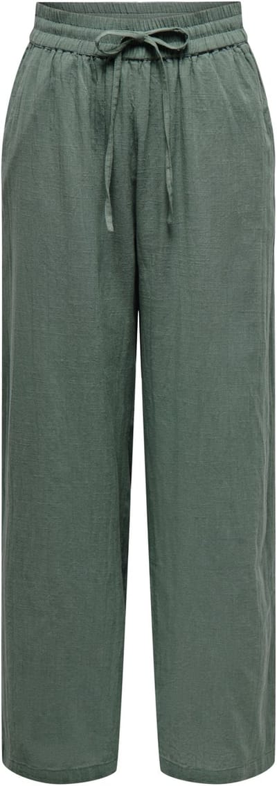 Only Broek Onltizana Cotton Loose Pants Wvn No 15319090 Balsam Green Dames Maat - S