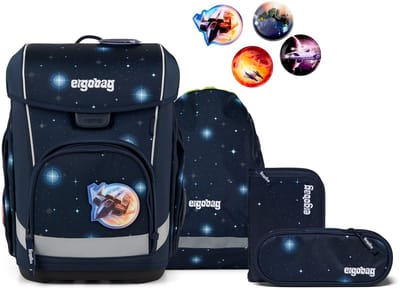 ergobag schooltas Cubo Light Set 5-delig KoBärnikus donkerblauw
