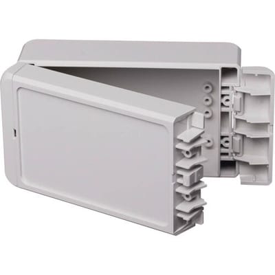 Bopla Bocube B 140806 PC-V0-7035 96013125 Outdoorbehuizing 80 x 151 x 60 Polycarbonaat (V0) Grijs-wit (RAL 7035) 1 stuk(s)