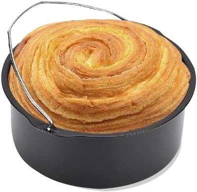 MTTproducts - Cakevorm voor Air Fryer van Koolstofstaal met Antiaanbaklaag