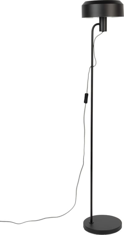 Housecraft Living Landon Vloerlamp/ Staande Leeslamp Zwart