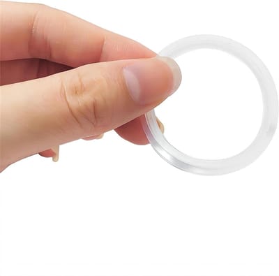 4 Stuks O-Ring Lip Seal 34mm, Afvoerafdichting, Badkuip Stopring, Rubber Ring voor Pop-Up Afvoer en Wastafelafdichting