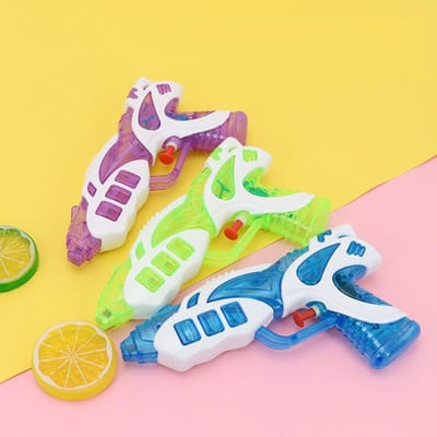 Gevechts Politie Waterpistool Super Pistool Blaster Cool Klein Pistool Speelgoed Buiten Strand Speelgoed Zwembad Badfeest Voor Kinderen Meisjes Jongens white