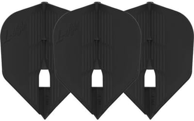 L-Style Champagne Flight Kami L3 Shape Black - Dart Flights