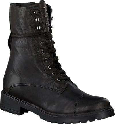 Omoda 3259k106 Veterboots - Laarzen Met Veters - Dames - Zwart - Maat 36