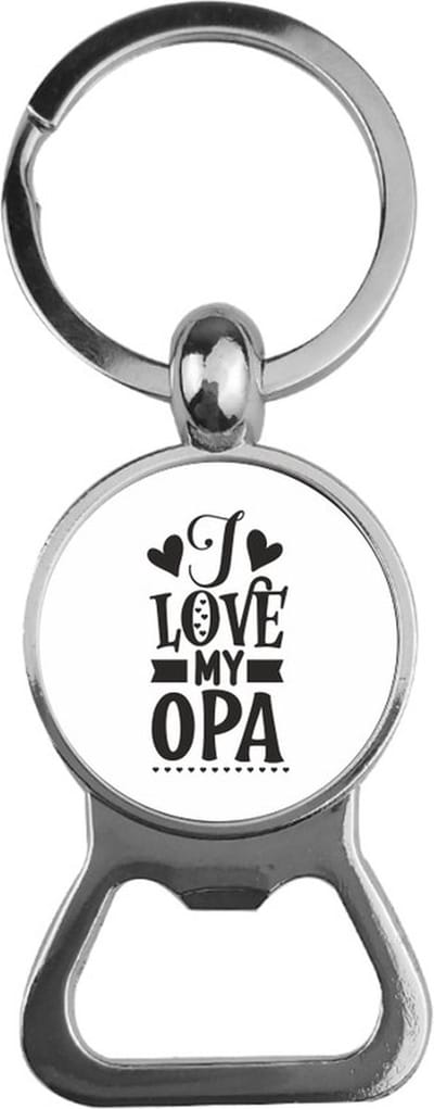 Bieropener Glas - I Love My Opa