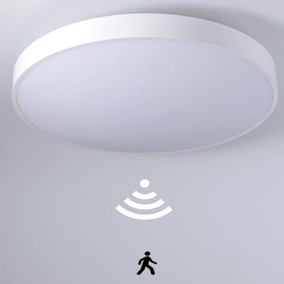 LED Plafondlamp met Instelbare Radarsensor | 25W 2500lm Warm Wit Licht voor Binnen