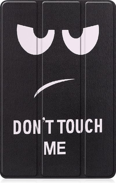 Hoesje - Geschikt voor Lenovo Tab P11 (2e / 2nd Generatie) - Dun & Stevig - Trifold Bookcase - Hard Cover - Hardcover Book Case - Tablet Hoes - Don't Touch Me