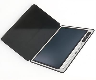 LCD Schrijftablet 10,1 Inch met Kunstleren Hoes - Elektronisch Notitieblok en Tekentablet - Multifunctioneel Digitaal Tekenbord voor Werk en Studie