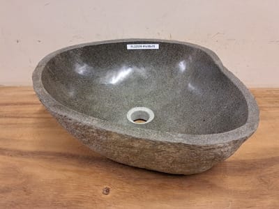 Waskom Natuursteen - 41x38x15cm - FL22539