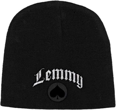 Lemmy Kilmister - Ace Of Spades Beanie Muts - Zwart