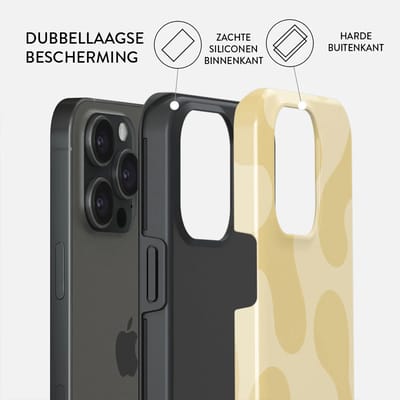 Burga Tough Backcover geschikt voor MagSafe geschikt voor iPhone 15 Pro - Glow