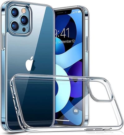 iPhone 13 Pro Hoesje - Backcover Transparant - Siliconen Hoesje