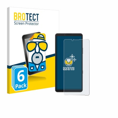 BROTECT - Screenprotector voor Sony Xperia 10 VII - Folie Beschermfolie matte 6 Stuks