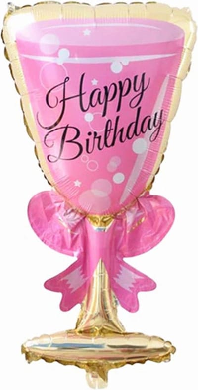 DW4Trading Folieballon Whiskey Fles - Feesten en Partijen - 20x45 cm - Bruin