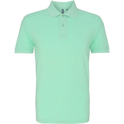 Asquith & Fox Heren Poloshirt met korte mouwen (Munt)