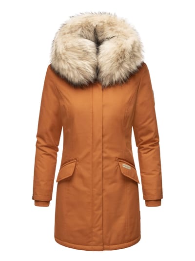 Navahoo Dames Winterparka Cristal – Premium Collectie met Afneembare Bontkraag