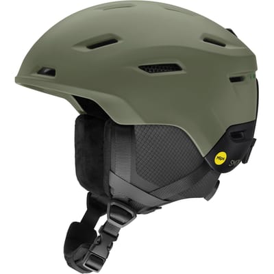 Skihelm Smith Unisex Descend Mips Matte Fatigue Green Black-M