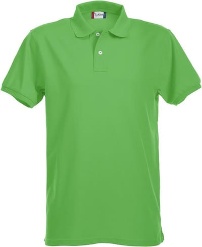 Clique Stretch Premium Polo 028240 - Appel-groen - S