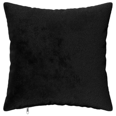 vidaXL - Kussensloop - 6 - pcs - HEERLEN - Zwart - 30 - x - 30 - cm - Flanel