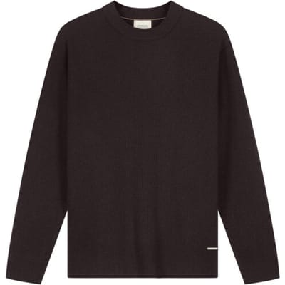 Dstrezzed Ds_oscar Rib Mockneck Truien & Vesten Heren - Sweater - Hoodie - Vest- Bruin - Maat M