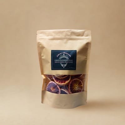 Botanicals - Juliette's Botanicals - gedroogde bloedsinaasappelschijfjes - gedroogde bloed sinaasappelschijfjes - 150 gram - cocktails