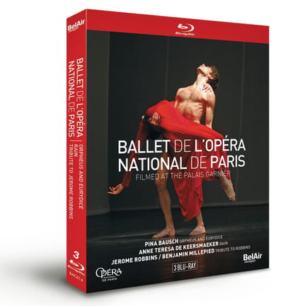 Pina Bausch, Anne Teresa De Keersmaeker, Jerome Robbins, Banjamin Millepied - Ballet De L'Opéra National De Paris (3 DVD)