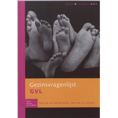Gezinsvragenlijst (Gvl) - Handleiding - J.D. van den Ploeg