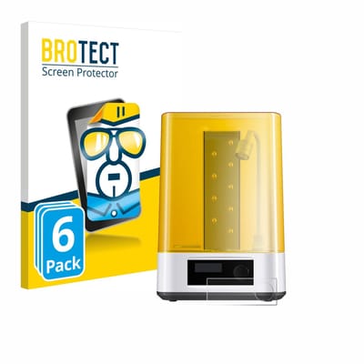 BROTECT - Screenprotector voor Anycubic Wash & Cure 3 - Folie Beschermfolie transparant 6 Stuks