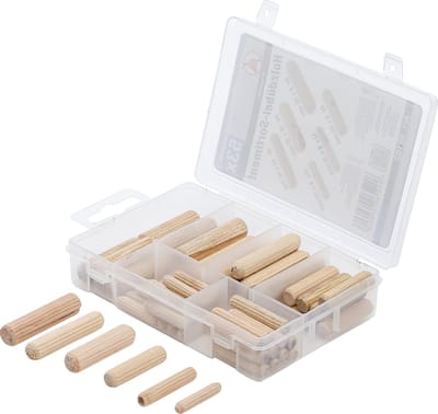 BGS Assortiment deuvels Ø 5 - 10 mm 53 delig