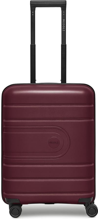 REDOLZ trolley Essentials 11 Trolley Burgundy wijnrood 56cm