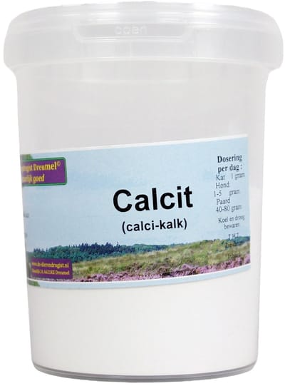 Calciumcitraat Supplement Dierendrogist - Voedingssupplement voor Honden, Katten en Paarden - 250g Poeder