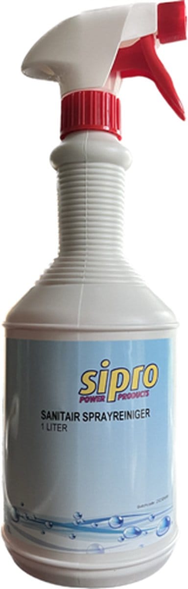 Sipro - Weska - Sanitair Spray reiniger - 12 x 1 liter