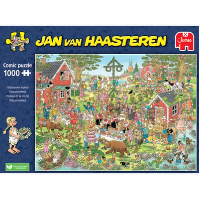 Jan van Haasteren - Midzomerfeest - 1000 stukjes puzzel - Legpuzzel