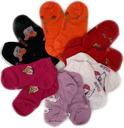 Embrator kinder Sneakersokken meisjes design mix 23-25